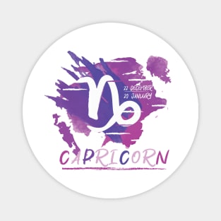 Capricorn Zodiac sign- astronomical sign - Horoscope Magnet